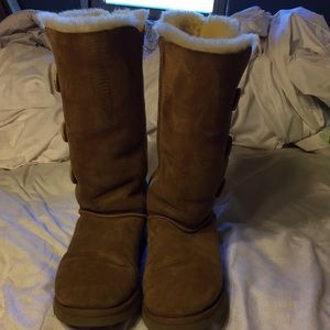 Long chestnut uggs